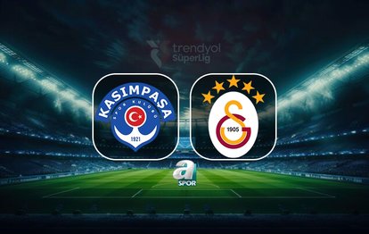 Kasımpaşa - Galatasaray maçı saat kaçta, hangi kanalda?